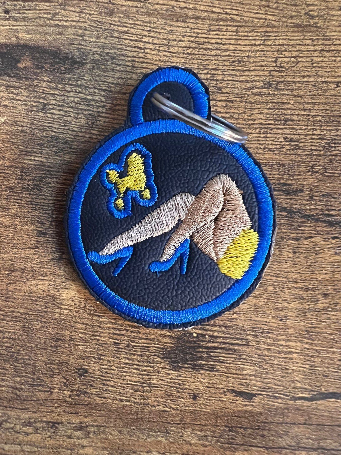 Sigma Gamma Rho Tan Legs KeyChain