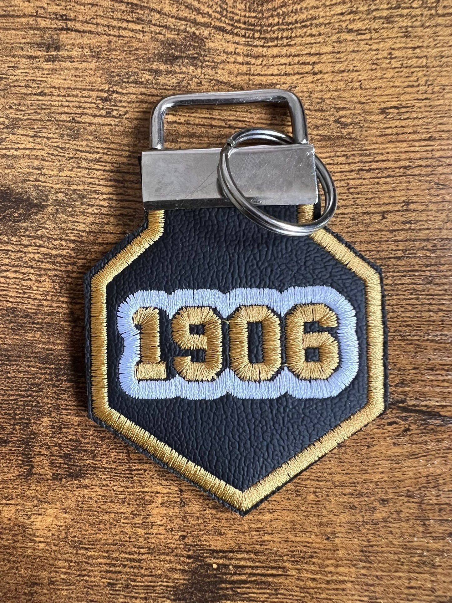 Alpha Phi Alpha Keychain 1906 (Gold Border) - BUY NOW