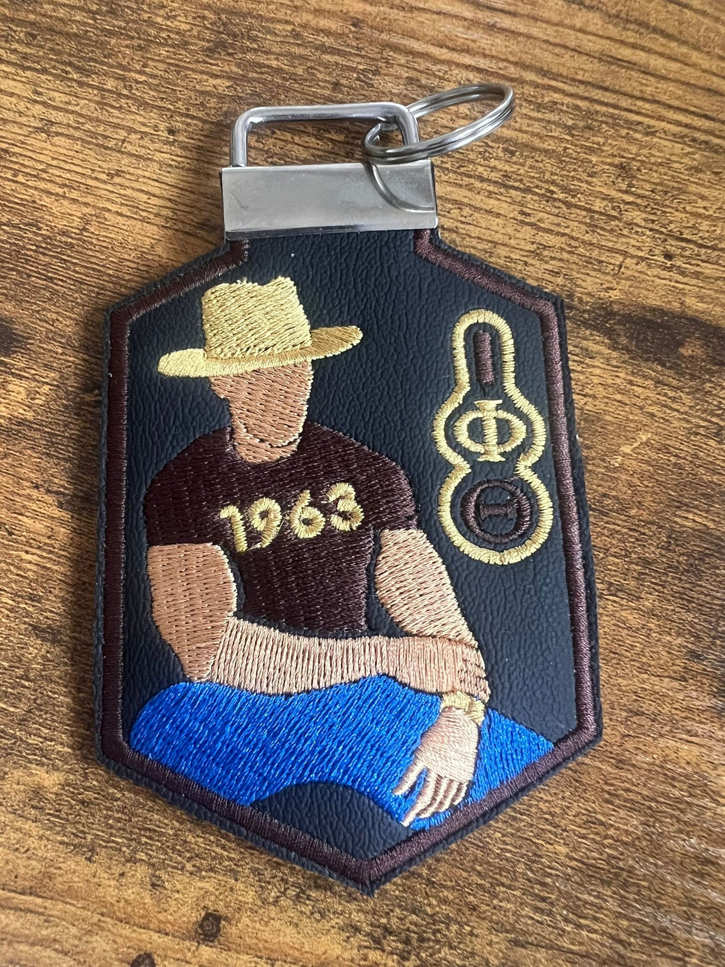 Iota Phi Theta Avatar Bag Tag (Tan) KeyRing BUY NOW