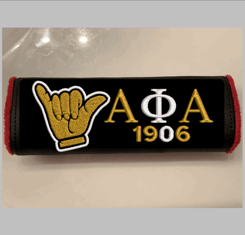Alpha Phi Alpha Hand Sign Handle Wrap