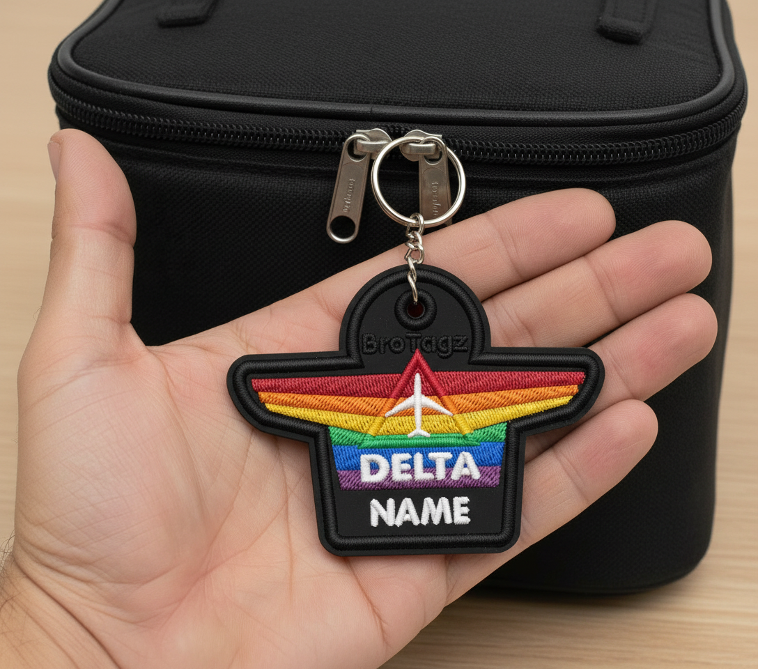 DELTA AIR Wings Keychain (3 Versions)