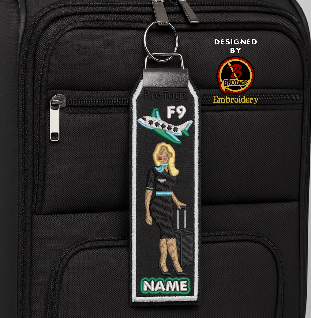 F9 Lady Avatar - Classic XL Bag Tag