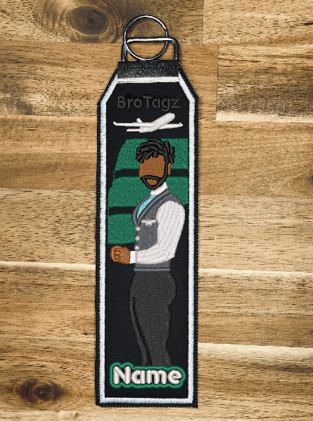 F9 Avatar (M) Bag Tag (Ver. 2) - Side Pose