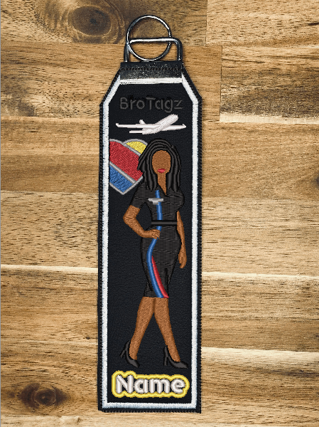 WN Avatar (F) Bag Tag (Ver. 3) - Front Step