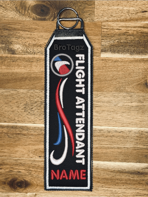 AA Wispy Themed Bag Tag (Classic)