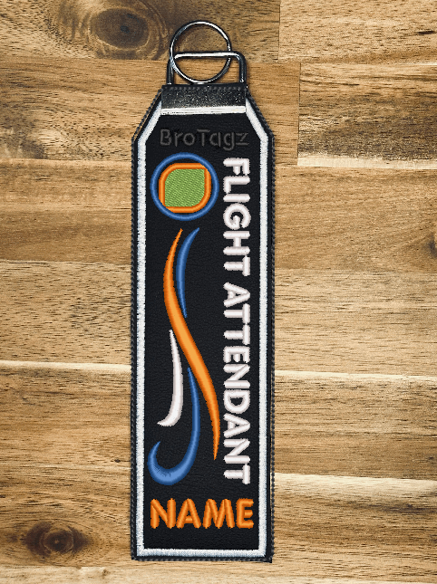 B6 Wispy Themed Bag Tag (Classic)