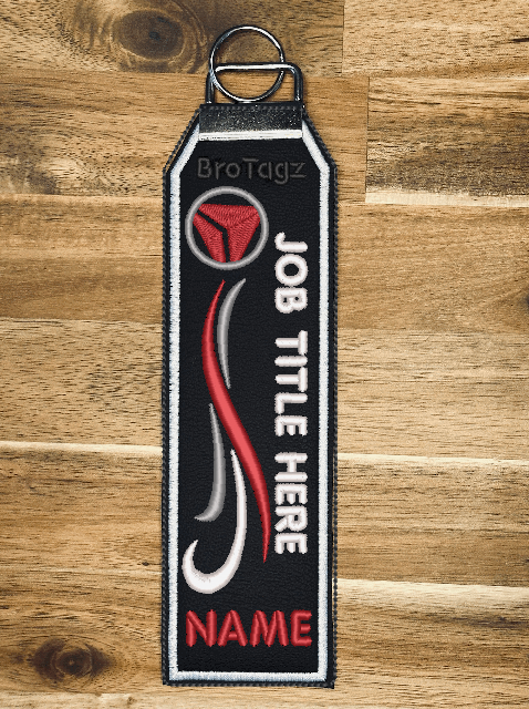 DL Wispy Themed Bag Tag (Classic)