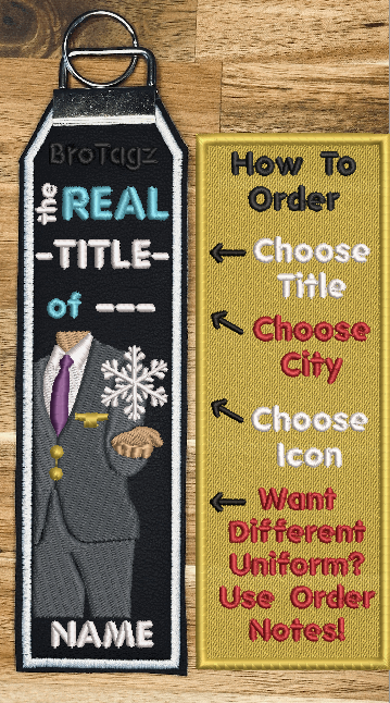 The REAL --- of --- (M) Avatar - Classic Bag Tag