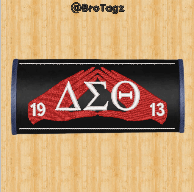 Delta Sigma Theta (Hand Sign) Handle Wrap