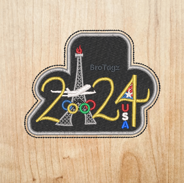 USA Olympic 2024 Themed Bag Tag - Classic Mini