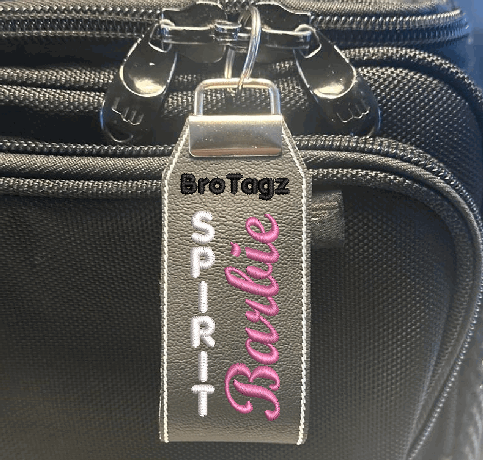 Spirit Air Barbie Themed Key Fob