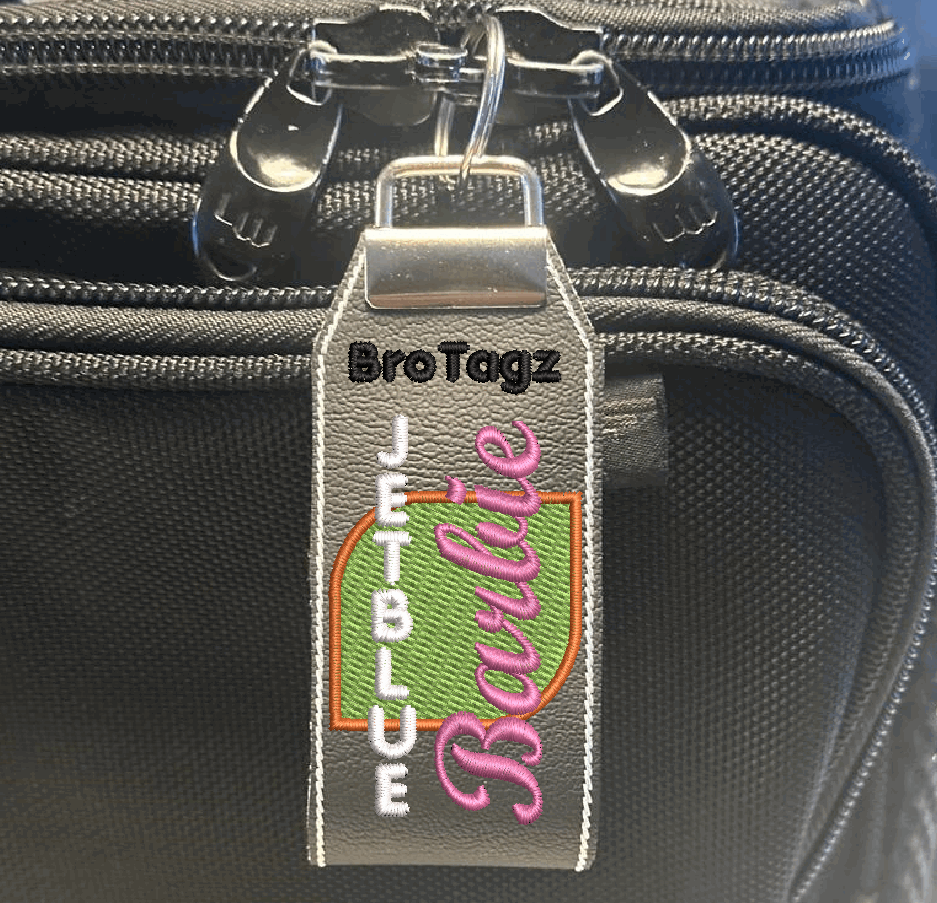 JetBlue Air Barbie Themed Key Fob