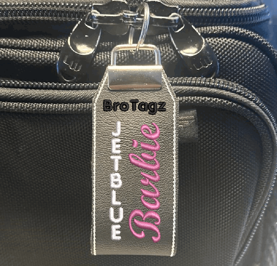 JetBlue Air Barbie Themed Key Fob