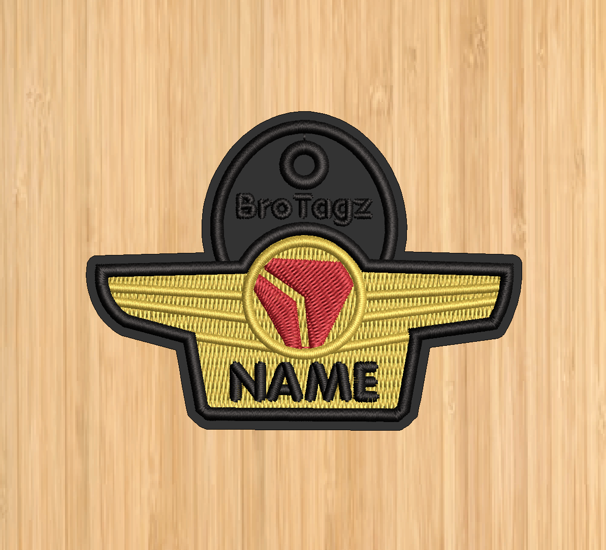 DL Wings Bag Tag (2 Versions)