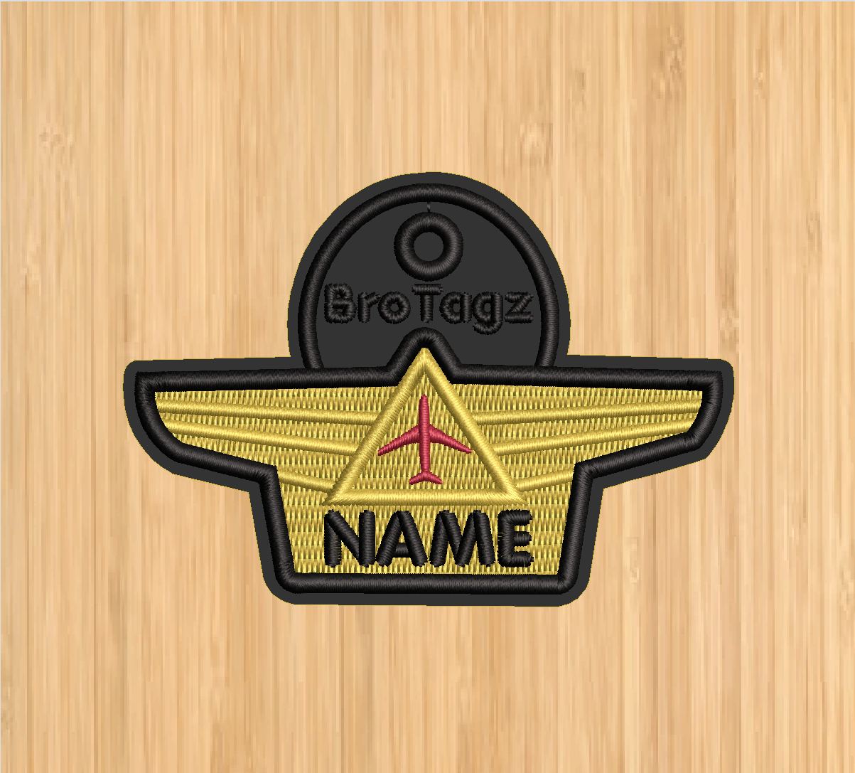 DL Wings Bag Tag (2 Versions)