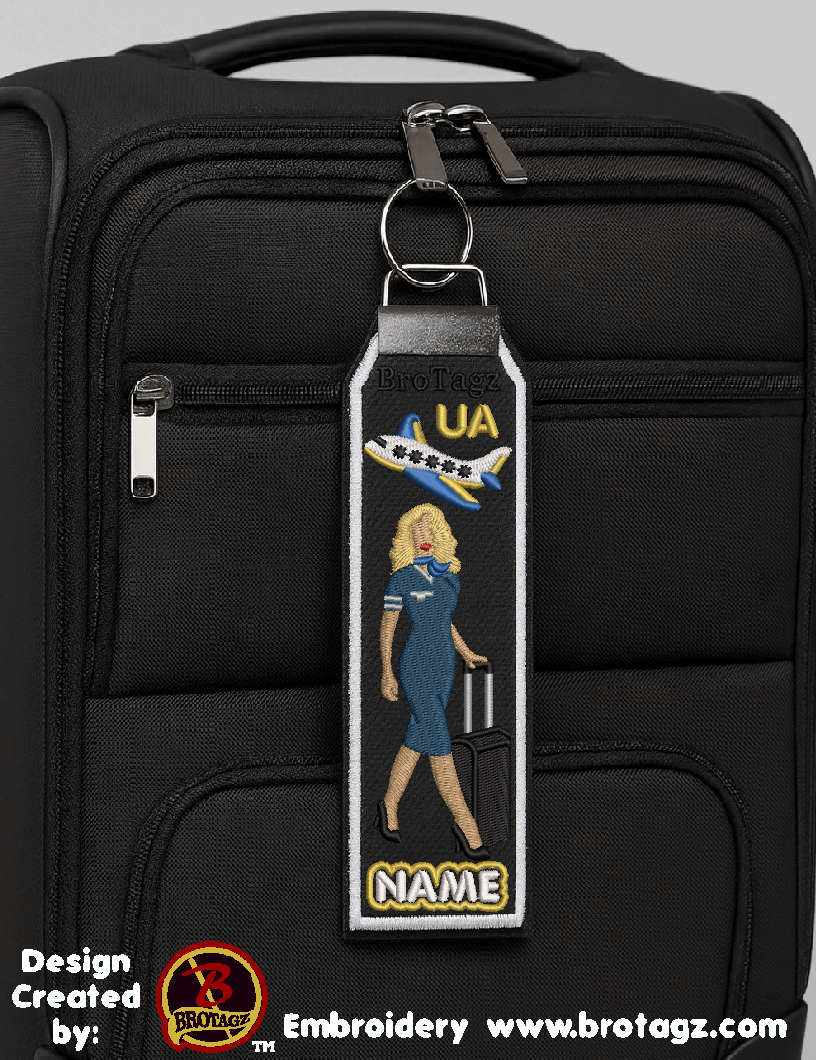 UA Lady Avatar - Classic XL Bag Tag