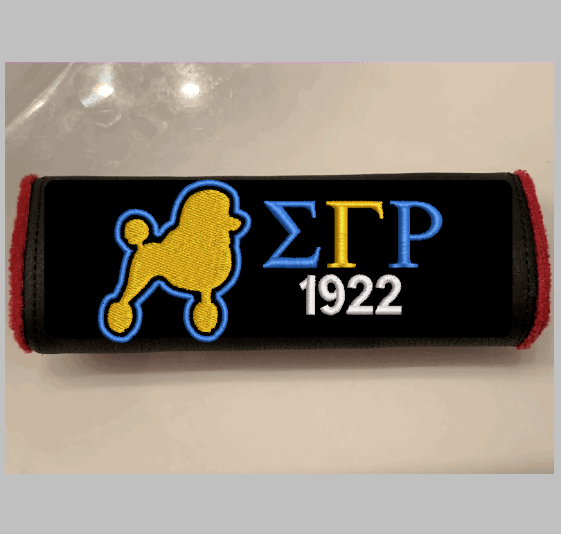 Sigma Gamma Rho Poodle Handle Wrap