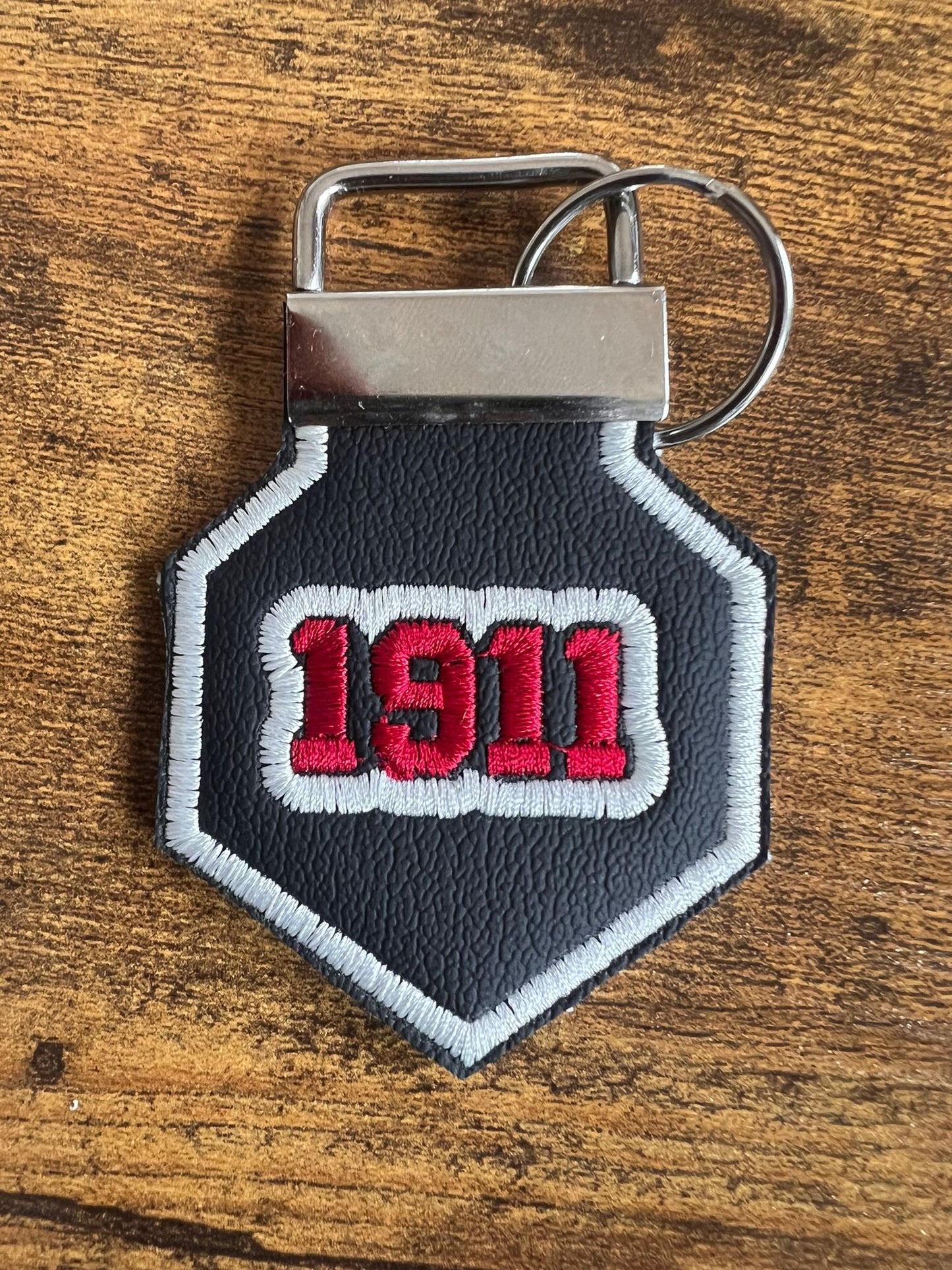1911 Kappa Alpha Psi KeyChain (White Border)