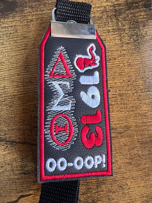 DST Bag Tag (Red Border) Strap BUY NOW