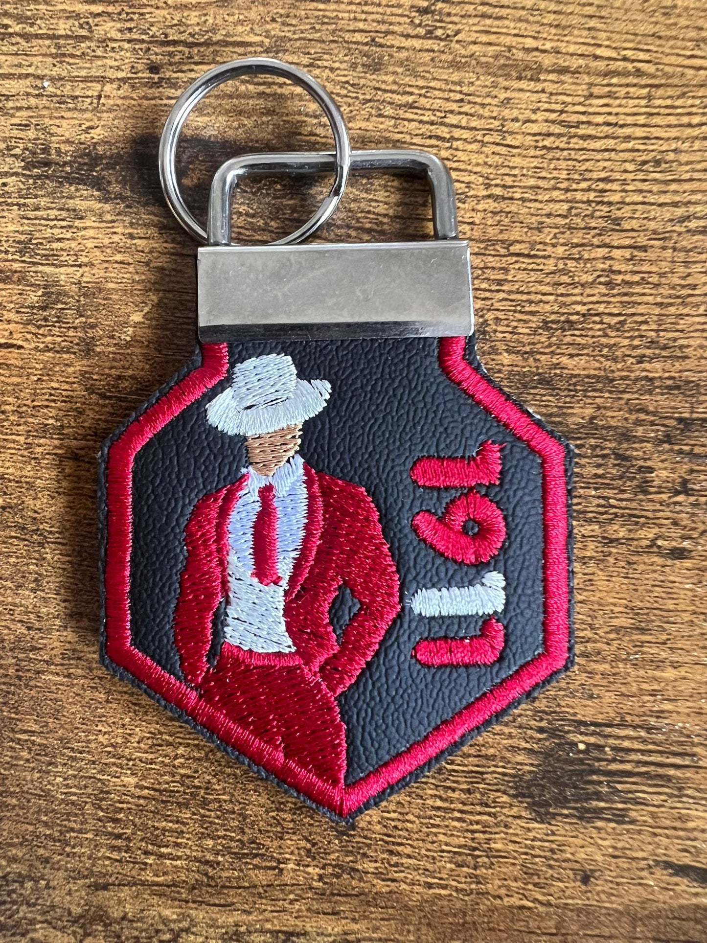 Kappa Alpha Psi Avatar KeyChain (Tan)(Red Border) BUY NOW