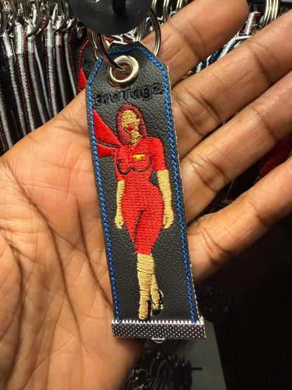DELTA Air Uniform (Lady) - Classic Keychain