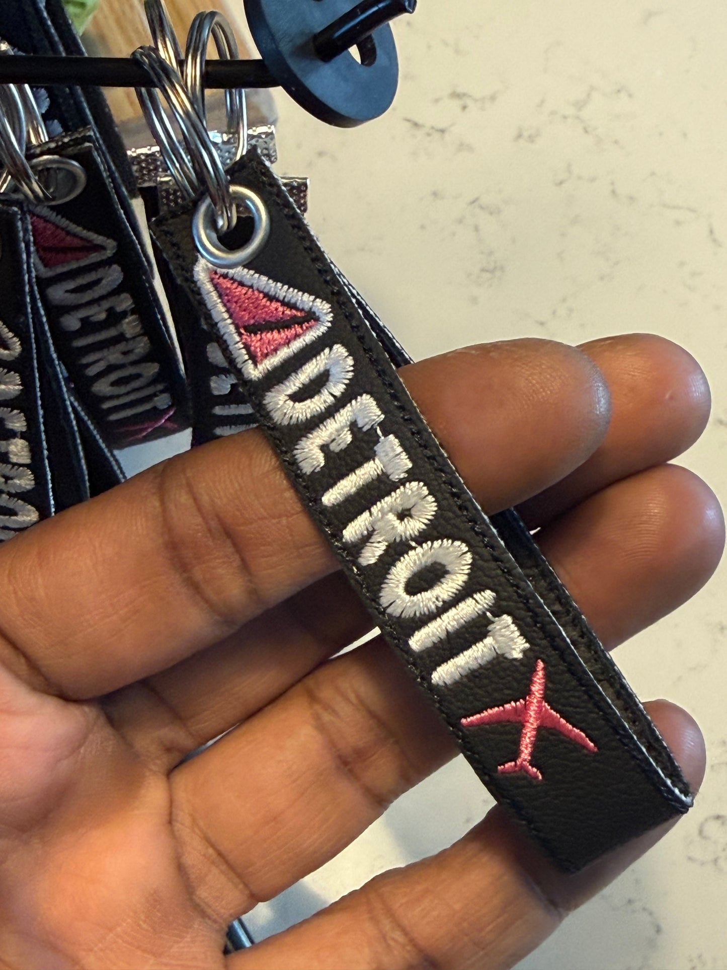 DELTA Air Bases - Classic Loop Keychain