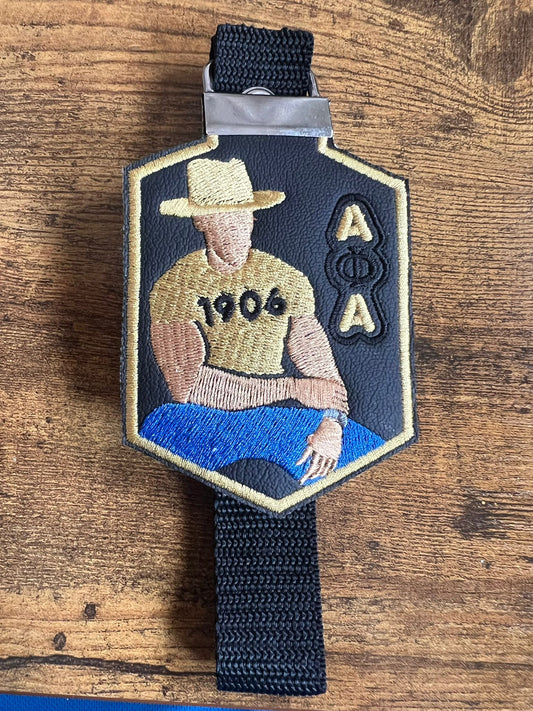 Alpha Phi Alpha Avatar Bag Tag (Tan) Strap BUY NOW