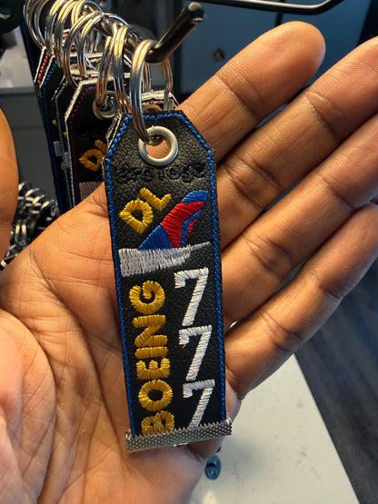 DELTA Air Hubs - Classic Mini Keychain