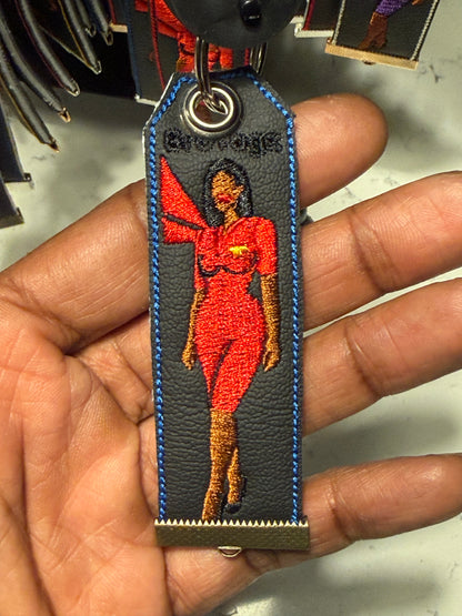 DELTA Air Uniform (Lady) - Classic Keychain