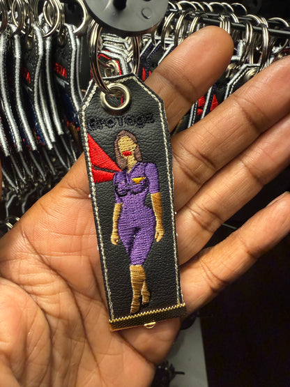 DELTA Air Uniform (Lady) - Classic Keychain