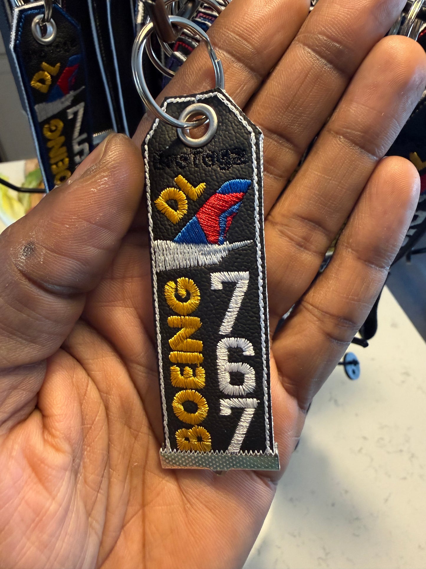 DELTA Air Hubs - Classic Mini Keychain