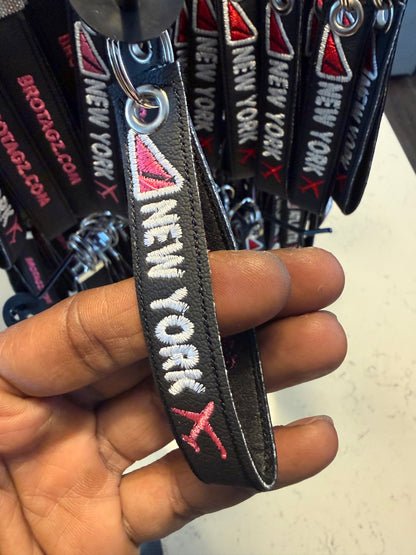 DELTA Air Bases - Classic Loop Keychain