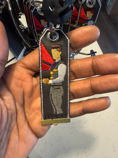 DELTA Air Uniform (Guys) - Classic Keychain