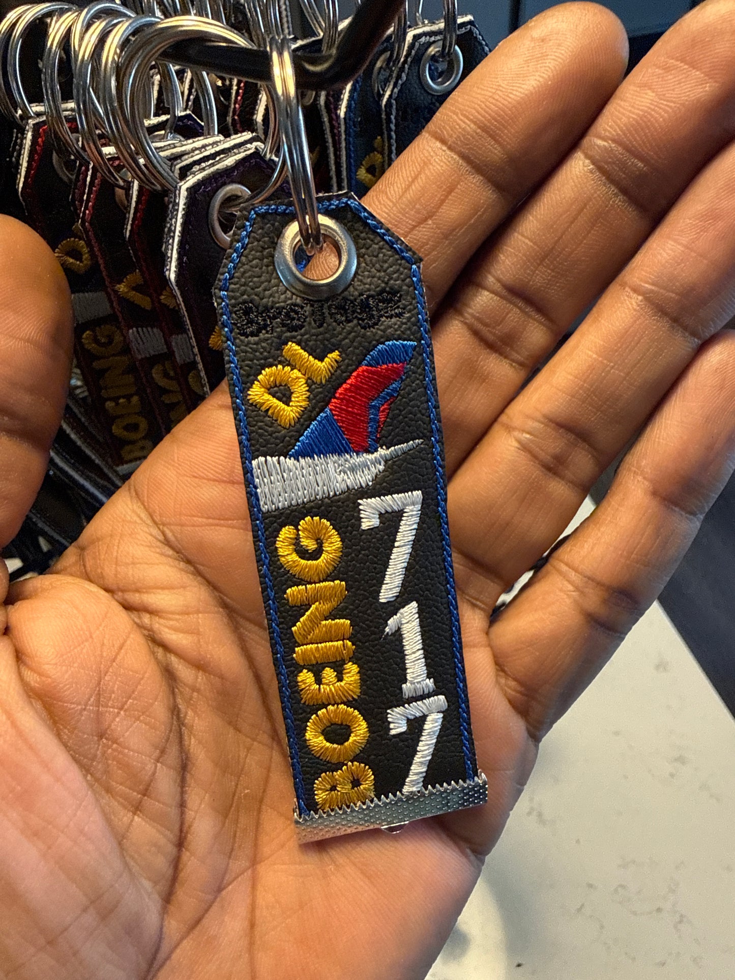 DELTA Air Hubs - Classic Mini Keychain