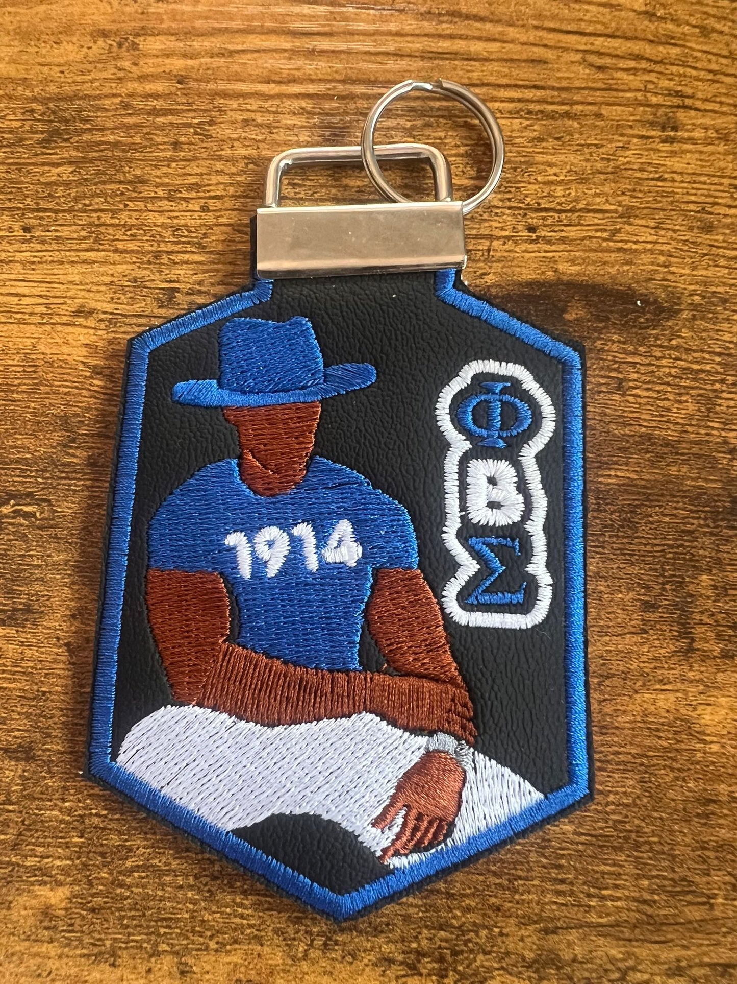 Phi Beta Sigma Avatar Bag Tag (Brown)