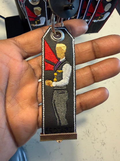DELTA Air Uniform (Guys) - Classic Keychain