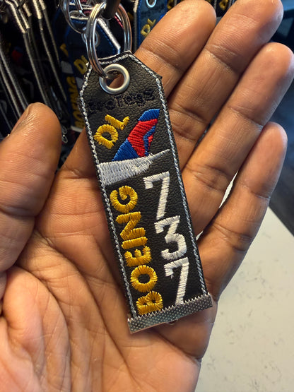 DELTA Air Hubs - Classic Mini Keychain