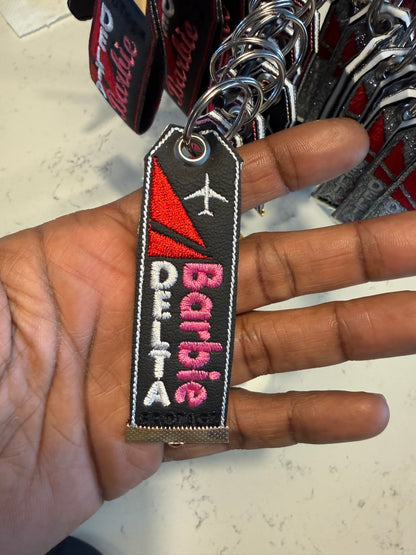 Airline BARBIE (Choose Your Airline) - Classic Keychain