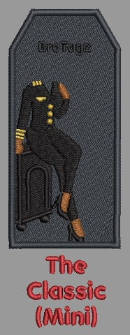 The Pilot Avatar Seated Luggage Tag