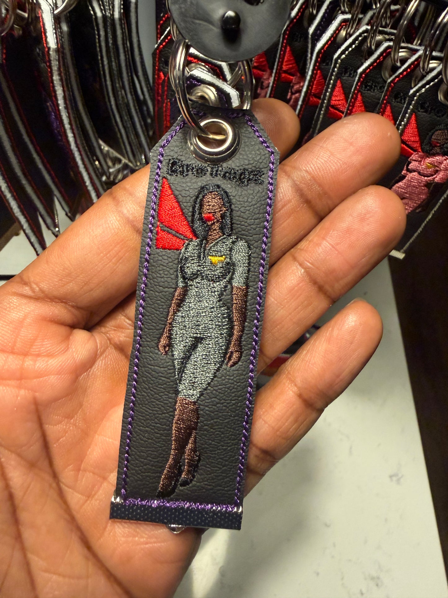 DELTA Air Uniform (Lady) - Classic Keychain