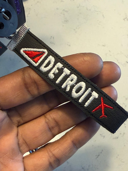 DELTA Air Bases - Classic Loop Keychain