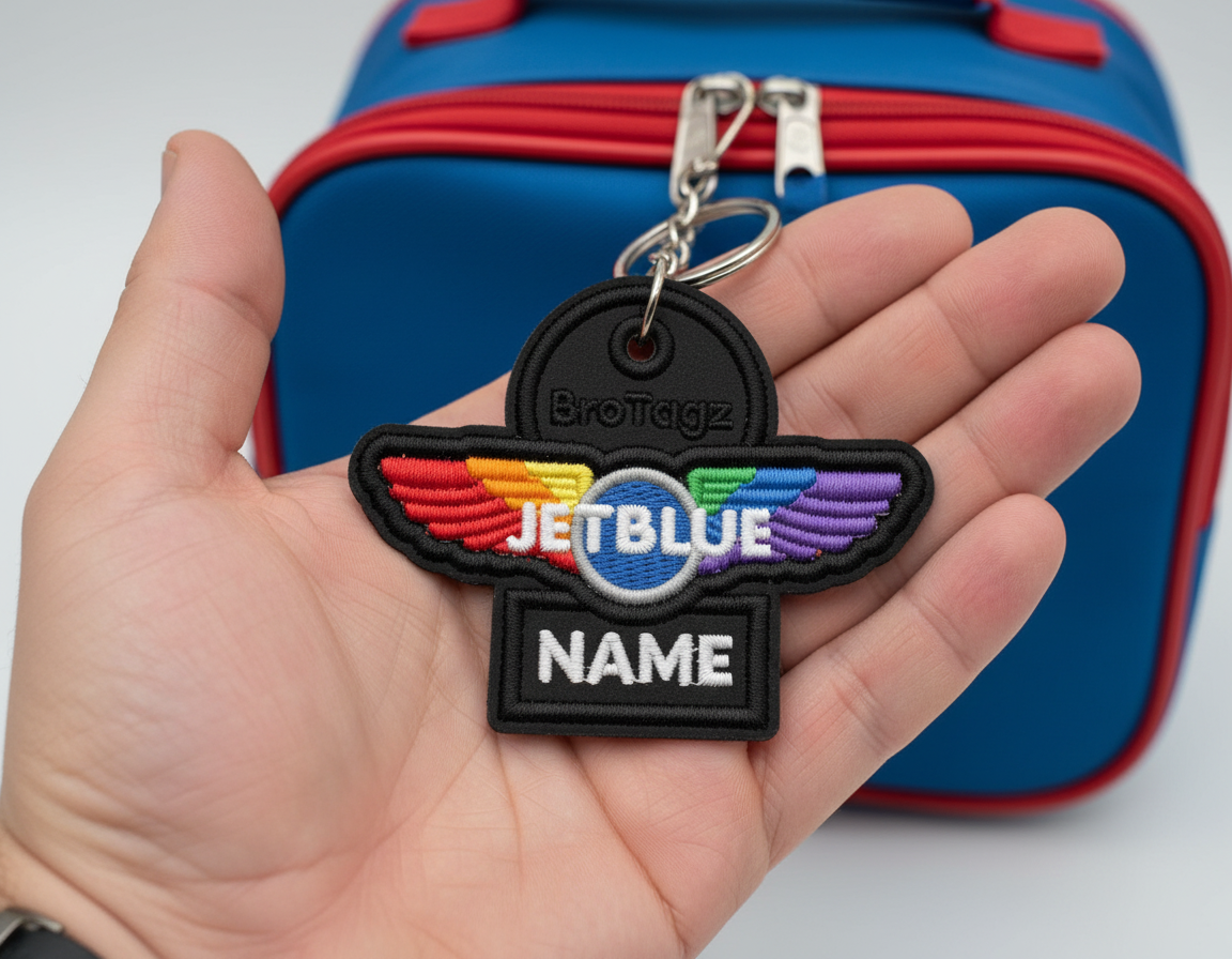 JETBLUE AIR Wings Keychain (2 Version)
