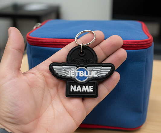 JETBLUE AIR Wings Keychain (2 Version)
