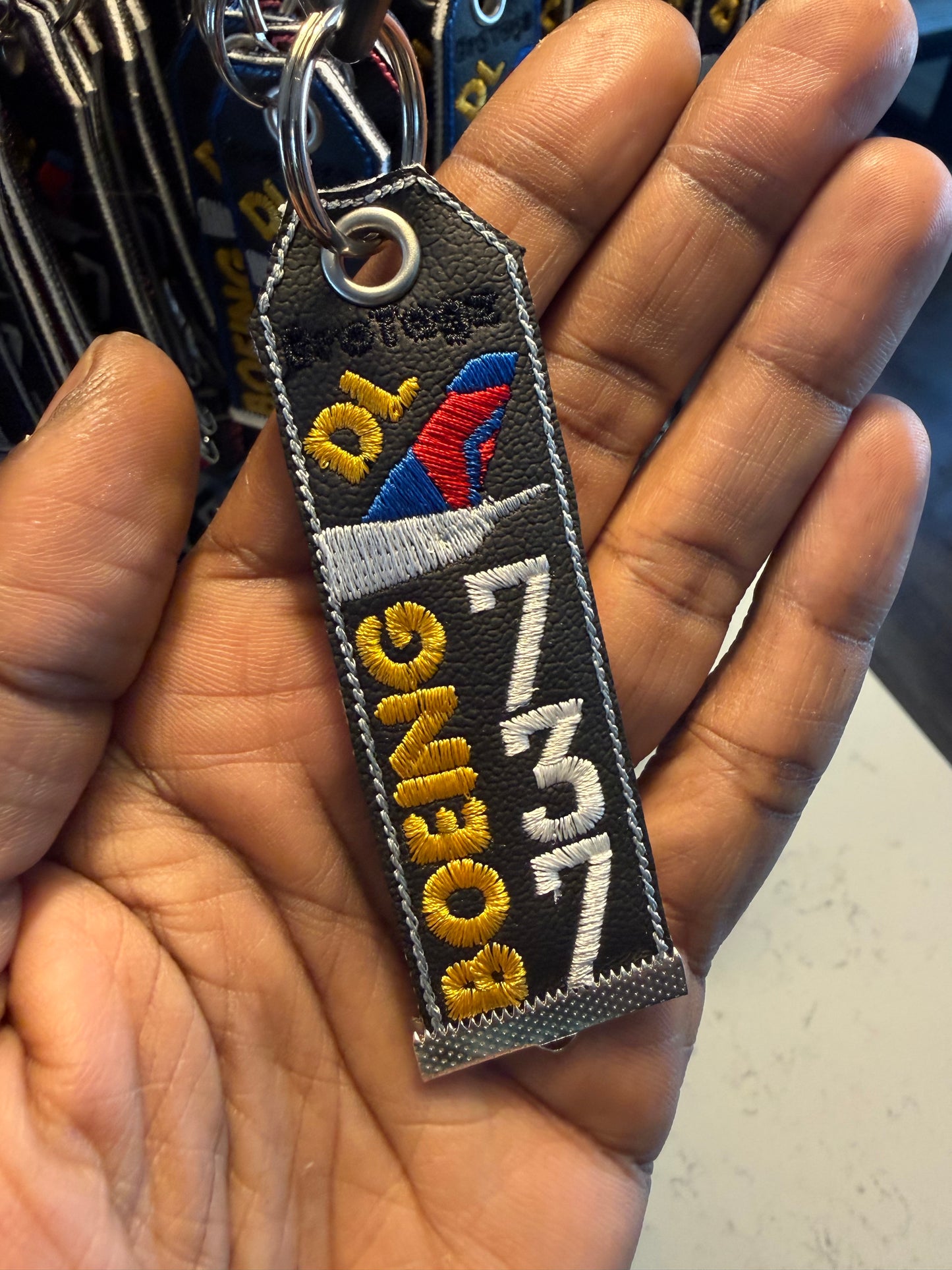 DELTA Air Hubs - Classic Mini Keychain