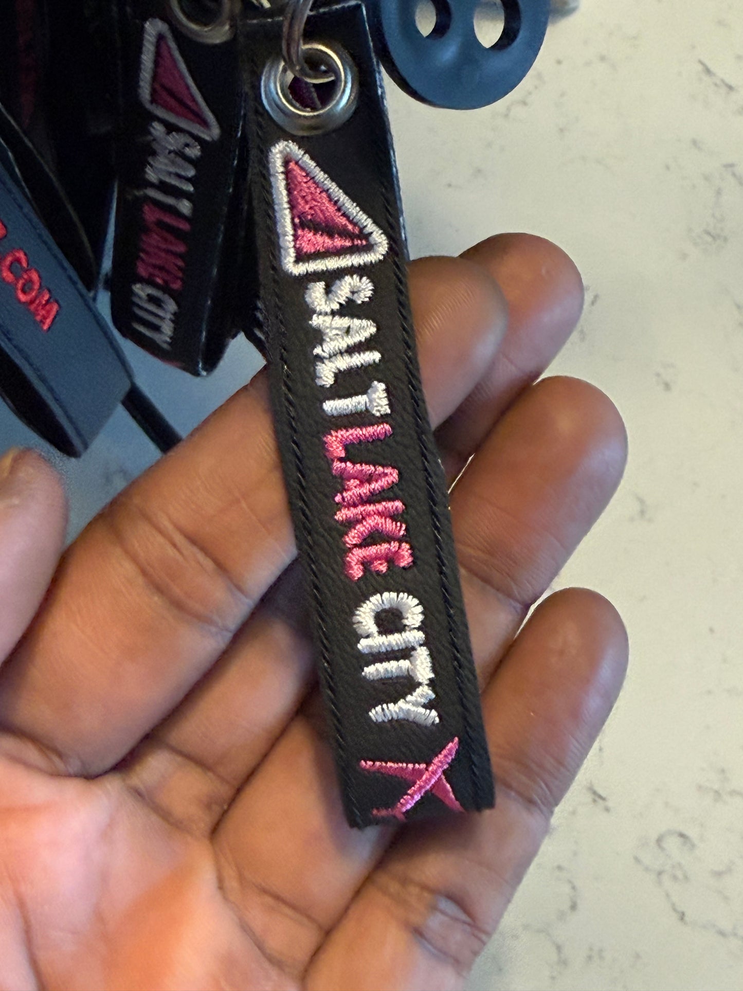DELTA Air Bases - Classic Loop Keychain