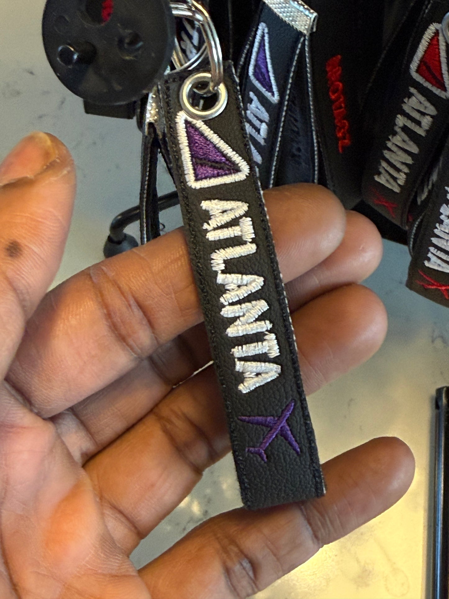 DELTA Air Bases - Classic Loop Keychain