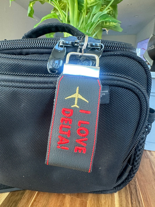 DL I Love Delta Key Fob