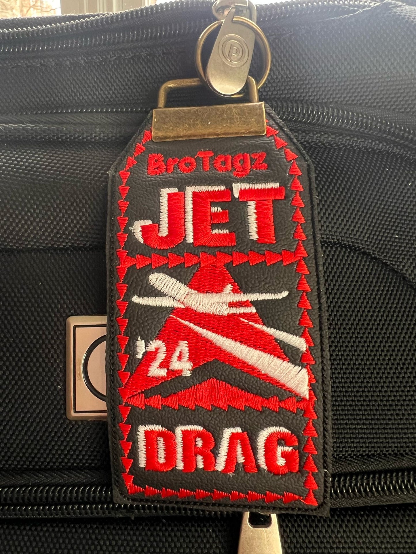 DL JetDrag Themed Bag Tag **Limited Edition**