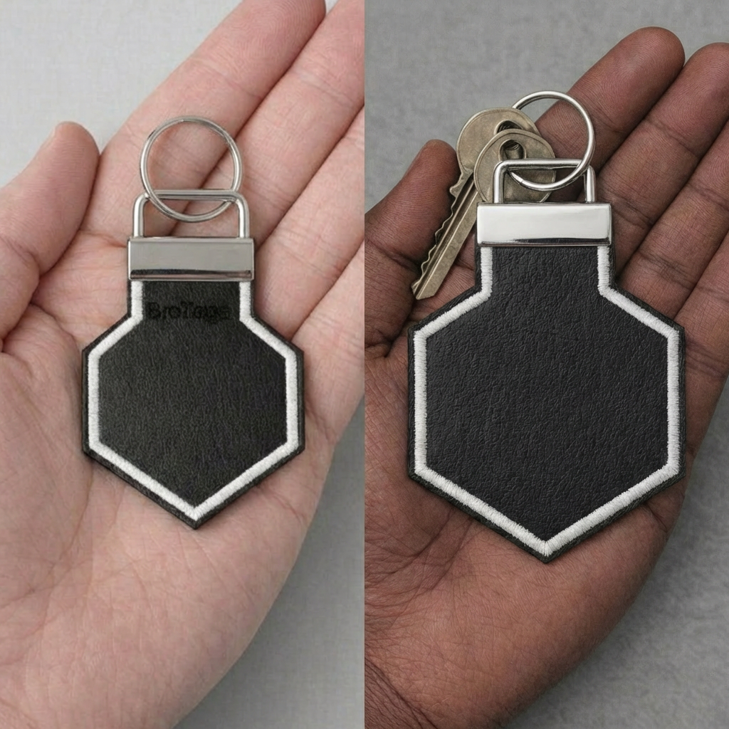 Trinidad/Tobago Flag - Esti Keychain (2 Sizes)