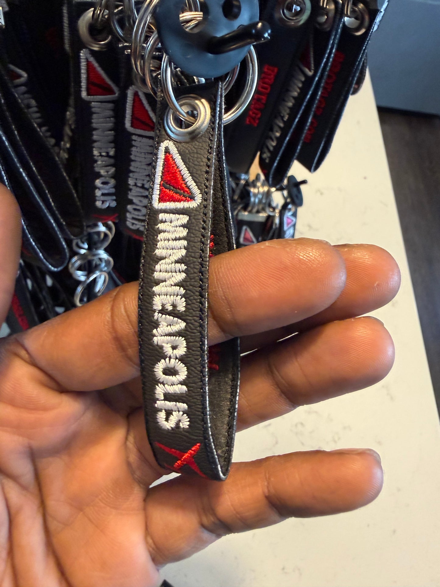 DELTA Air Bases - Classic Loop Keychain